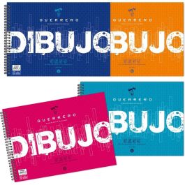 Guerrero Bloc Dibujo Espiral 20H Folio Prolongado 120 gr Con Recuadro Papel Ahuesado Español Precio: 2.49999984. SKU: B15WAJA4MN