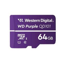 Western Digital WD Purple SC Ultra Endurance microSDXC 64GB - Tarjeta microSD para videovigilancia, grabación continua 24/7, 96 capas 3D NAND, monitoreo de salud Precio: 44.4191. SKU: B1DYK8QAQ6