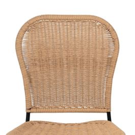 Taburete Natural Pe-Acero Salón 59 X 59 X 116,50 cm