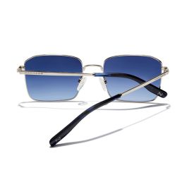 Hawkers Gafas de Sol IRIS #Silver Blue Denim 1 u Modelo Cuadrado Metálico Unisex