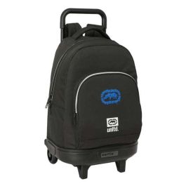 Mochila Safta Grande Con Ruedas Compact Extraible Ecko Unltd. 450x330x220 mm