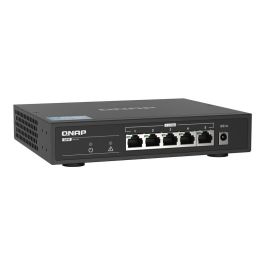 QNAP QSW-1105-5T Switch No Administrado 5 Puertos Gigabit Ethernet Negro QNAP QSW-1105-5T Switch No Administrado 5 Puertos Gigabit Ethernet Negro