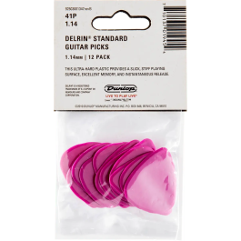 Dunlop Pack 12 Púas Delrin 500 - 1,14Mm