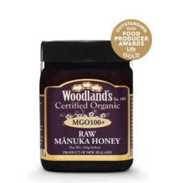 WOODLAND´S Miel de Manuka Raw MGO 100+ Monofloral de Nueva Zelanda 250g Eco, Oro Outstanding Food Producers Awards 2024 Precio: 31.5900002. SKU: B17D5SZJJY