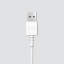 Logitech H390 Auriculares USB-A con Micrófono con Cancelación de Ruido, Cascos de Diadema Acolchados para PC, Videollamadas