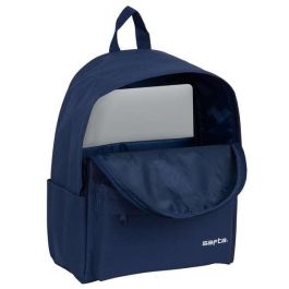 Cartera Escolar Safta Day Pack Ordenador 14,1-' Basic Azul Marino 310x160x400 mm Cartera Escolar Safta Day Pack Ordenador 14,1-' Basic Azul Marino 310x160x400 mm