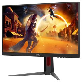AOC Monitor Gaming 24G4HA 60.5cm (23.8") 1920x1080, 200Hz, 1ms GTG, Fast IPS, Negro/Rojo, 2xHDMI 2.0, DP 1.4, G-SYNC, FreeSync Premium