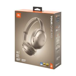 JBL TOUR ONE M3 Auriculares Diadema Bluetooth 5.3 con Cancelación Activa de Ruido (ANC), hasta 70h de Batería y Micrófono para Llamadas - Color Blanco