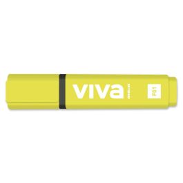 Marcador Fluorescente Molin Viva Amarillo (10 Unidades) Marcador Fluorescente Molin Viva Amarillo (10 Unidades)