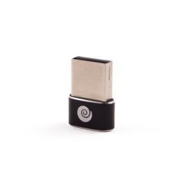 Coolbox Adaptador USB-C Hembra a USB-A Macho para Carga | Diseño Ultraportátil de Metal