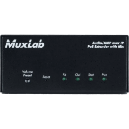 MUXLAB Receptor de Audio Sobre IP 50W por Canal