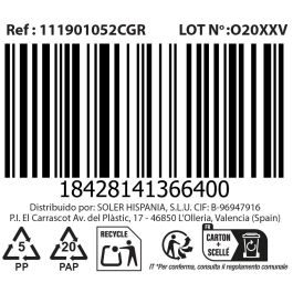 La Mediterranea Set 2 Tazas Café con Leche Lines Naira 21 cl