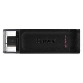 Kingston Technology 70 unidad flash USB 256 GB USB Tipo C 3.2 Gen 1 (3.1 Gen 1) Negro Kingston Technology 70 unidad flash USB 256 GB USB Tipo C 3.2 Gen 1 (3.1 Gen 1) Negro