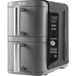 Ninja SL400EU Freidora de Aire Doble Cesta 9.5L Double Stack XL para 8 Personas con 6 Funciones de Cocción