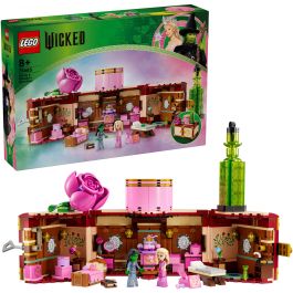 LEGO 75683 Wicked Dormitorio de Glinda y Elphaba - Modelo de coleccionista con minimuñecas