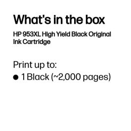 HP Oficejet Pro 7720/7730/8710/8720/8730/8740 Cartucho Negro nº953XL 2000 pag