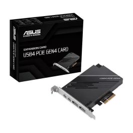 ASUS Tarjeta PCIe 4.0 con USB4 y DisplayPort, USB Tipo C, Multicolor, para PC