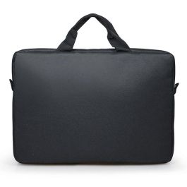 Port Designs Bolso para Portátil 15.6'' Acolchado y Ligero con Bolsillo Frontal, Correa Hombro Ajustable y Extraíble