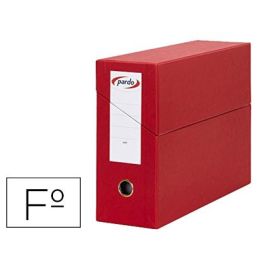 Caja Transferencia Pardo Folio Forrado Extra Doble Lomo 80 mm Estuche Interior Con Tarjetero Roja Precio: 23.94999948. SKU: B1G2B89Q94