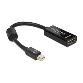 DeLOCK Adaptador Mini DisplayPort Macho a HDMI Hembra, 0.18m, Negro Precio: 33.88999944. SKU: B18YC86ACA