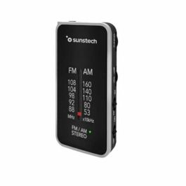 Sunstech RPC6SL Radio Portátil FM/AM de Bolsillo Compacta Plata, 7.9cm x 4cm x 1.7cm, Auriculares Incluidos y Pilas AAA Precio: 21.49999995. SKU: B16G2XXNES