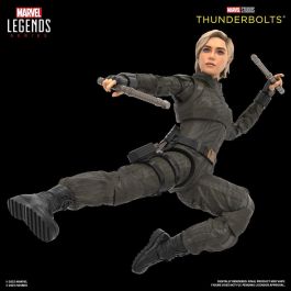 Hasbro Marvel Studios Thunderbolts Figuras de Acción Yelena Belova y Red Guardian 15 cm con 11 Accesorios