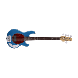 Sterling Bajo Eléctrico StingRay Ray24 Classic M/R - Toluca Lake Blue - Preamplificador activo 2 bandas, pastilla cerámica