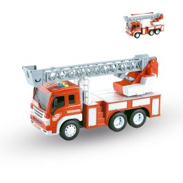 Tachan Camión de Bomberos Heroes de Ciudad con Luz y Sonido, Escalera Extensible y Giratoria, Propulsión por Fricción, Escala 1:16, para +3 años Precio: 15.49999957. SKU: B19SSRDR3X