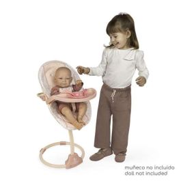 Decuevas Trona Columpio Tulipe 3 en 1 para Muñecas hasta 50 cm, 30x31x60 cm - Juguete Infantil +3 Años Decuevas Trona Columpio Tulipe 3 en 1 para Muñecas hasta 50 cm, 30x31x60 cm - Juguete Infantil +3 Años
