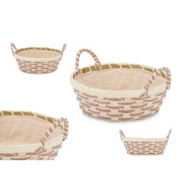 Cesta Redonda Kinvara con Asas Trenzadas - 25x13.5x23 cm, Natural (24 Unidades) Precio: 57.9900002. SKU: B1HPP9LTFF