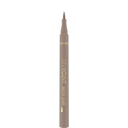 Catrice ON POINT Perfilador de Cejas Líquido Marrón Medio #020. Punta Fina, Mate, Define y Rellena, Larga Duración, Vegano, 1 ml.