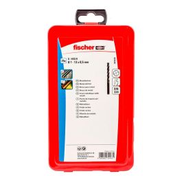 Fischer Broca para Metal HSS-R DIN 338, Juego 25 Piezas Ø1-13 mm, Acero Alta Durabilidad