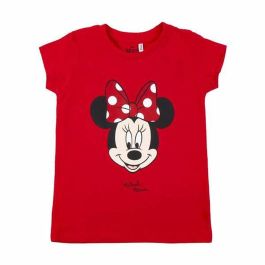 Camiseta corta single jersey minnie talla 4 años