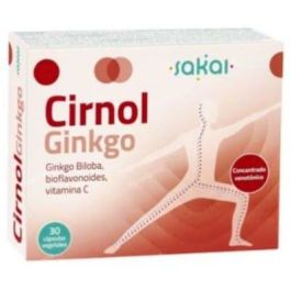 SAKAI Cirnol Ginkgo 30 Cápsulas Precio: 11.5900004. SKU: B1DP65L6HX