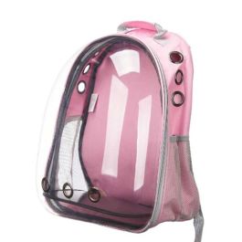 Mochila para Mascotas Mascow 567 Rosa Transparente 43 x 26 x 33 cm Mochila para Mascotas Mascow 567 Rosa Transparente 43 x 26 x 33 cm