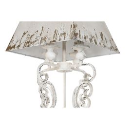 DKD Home Decor Lámpara de Techo de Metal Estilo Neoclásico 37.5x37.5x73.5 cm