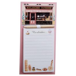 Cook Concept Bloc Magnético 50 Hojas Surtidas 10x20 cm con Lápiz