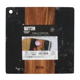 Quttin Tabla de Cortar Acacia Mármol 25 x 25 cm (8 Unidades) Quttin Tabla de Cortar Acacia Mármol 25 x 25 cm (8 Unidades)