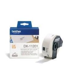 Brother DK-11201 Rollo de Etiquetas de Dirección Estándar Pre-Cortadas 29x90mm Negro sobre Blanco para Impresoras QL - 400 Unidades Precio: 12.50000059. SKU: S0205184