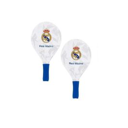 Real Madrid Palas de Playa de Madera Oficiales 38x20x0.7cm para Niños +3 Años Real Madrid Palas de Playa de Madera Oficiales 38x20x0.7cm para Niños +3 Años