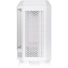 Thermaltake The Tower 250 Snow Mini Torre PC Blanco con Pantalla LCD 3.9 Pulgadas y Soporte para Discos 2.5/3.5"