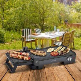Ariete 1916 Multi Grill Eléctrico 3 en 1, Plancha y Parrilla con Placas Antiadherentes