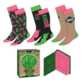 Cerdá Pack de 3 Calcetines Wicked Tu Multicolor Tallas 36-43