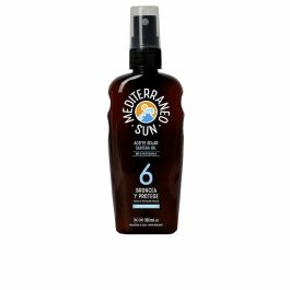 Protector Solar Suntan Oil Dark Tanning Mediterraneo Sun