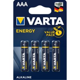 Varta Pila Alcalina AAA - LR03 Energy Value Pack (Blister 4 Unid.) 1.5V Precio: 1.88999943. SKU: S7904369
