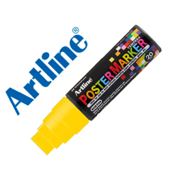 Artline Rotulador EPP-20 Punta Rectangular 20 mm Amarillo para Carteles Precio: 13.6004. SKU: B1DAGYTLQT