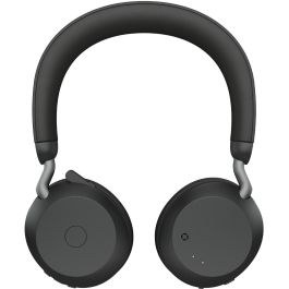 Jabra Link380a Evolve2 75 Auriculares Estéreo Inalámbricos UC Negro para Oficina/Centro de Llamadas