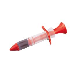 Dr. Oetker Lápiz para decorar silicona Flexxibel love 20ml con 2 boquillas y soportes, resistente ácido fruta, apto lavavajillas