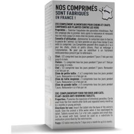 Vetocanis Tabletas Desparasitantes para Perros y Gatos - 30 comprimidos antiparasitarios intestinales para cachorros y adultos