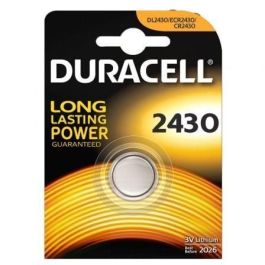 Duracell DL2430 Pila de Botón de Litio CR2430 3V Larga Duración Tecnología Duralock Seguridad Infantil 1 Unidad Precio: 5.94999955. SKU: B18ZYE767J